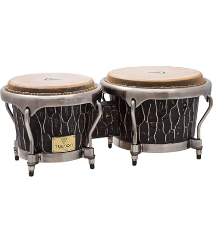 Amazon.com: Tycoon Percussion TB-800 Bongo Drum (TB-800CRP